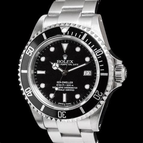 rolex sea dweller side view|rolex sea dweller 16600 review.